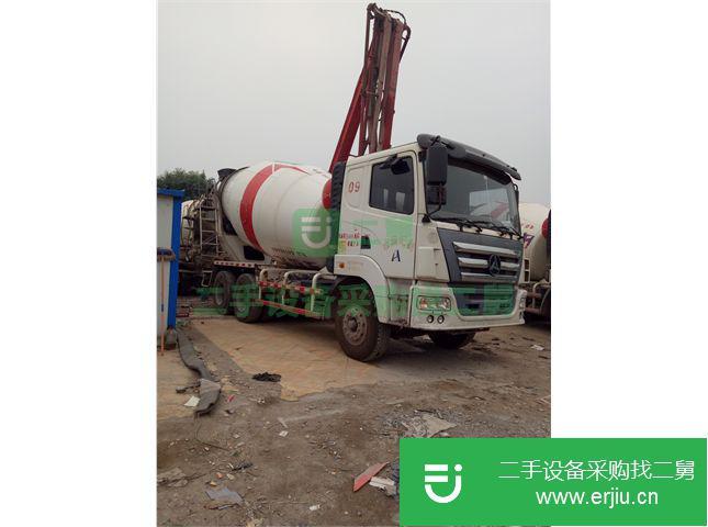 山東出售二手中聯(lián)重科混凝土攪拌車