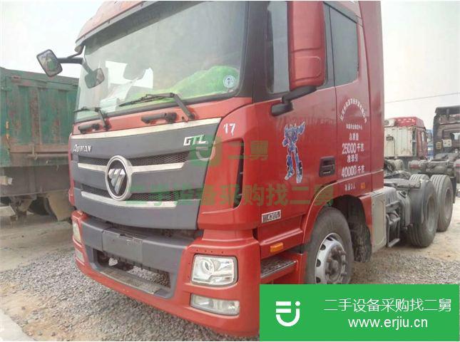 山東出售二手福田歐曼牽引車