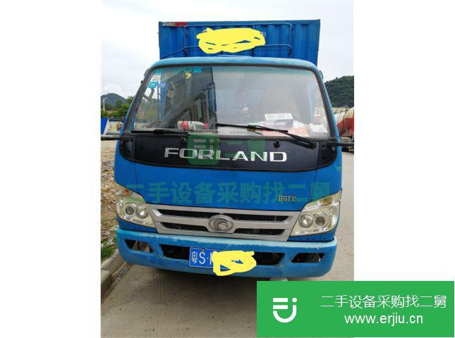 廣東出售二手福田時代廂式貨車