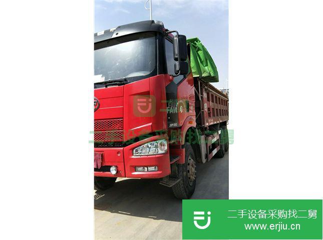 河南出售二手一汽解放J6自卸車