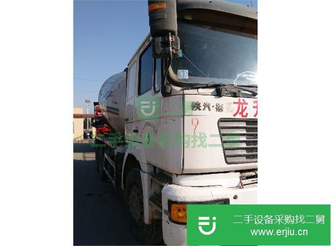 河南出售二手陜汽重卡德龍攪拌車
