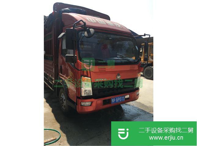 河南出售二手中國重汽154馬力載貨車