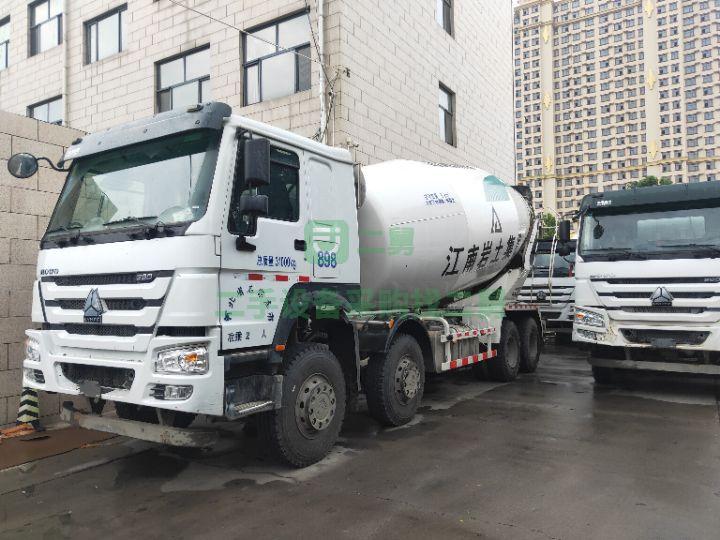 河北出售二手的九成新的國五攪拌罐車