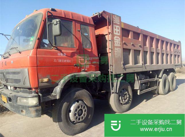 山西出售二手東風金剛 260馬力前四后八自卸車