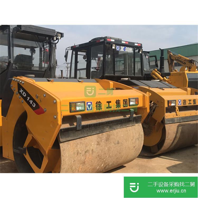 山東出售二手徐工22噸振動壓路機