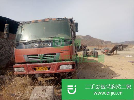 河北出售二手福田歐曼前四后八自卸車