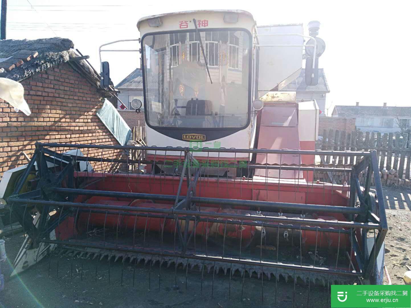 黑龍江出售雷沃谷神履帶式全喂入水稻聯合收割機