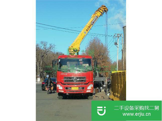 河北出售二手一汽解放隨車吊