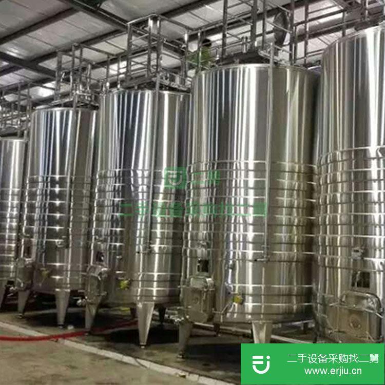 河北出售二手不銹鋼電加熱攪拌罐