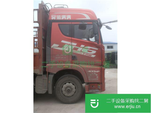 安微出售二手一汽解放J6前四后八高欄貨車