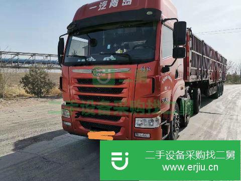 內(nèi)蒙古出售二手倉(cāng)欄半掛車