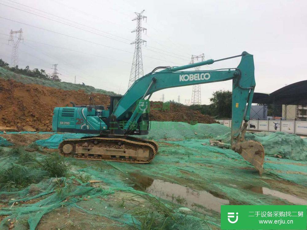 廣東出售二手神鋼SK200-10挖掘機
