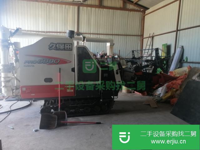 黑龍江出售久保田688收割機