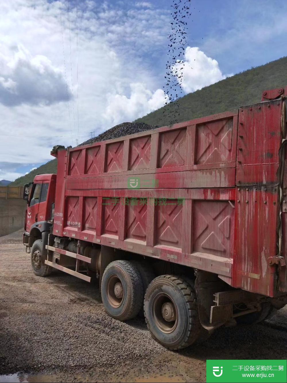 云南出售二手新大威工程自卸車