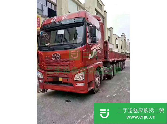 江西出售二手解放半掛車