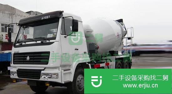 山東出售二手中國重汽混凝土攪拌車
