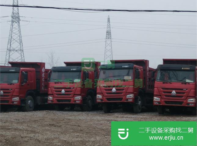 山東出售二手中國重汽前二后八自卸車