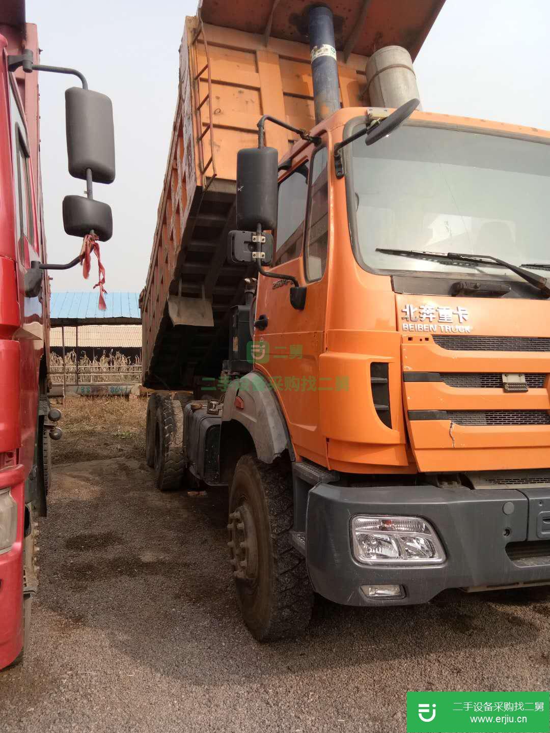山西出售二手北方奔馳自卸車