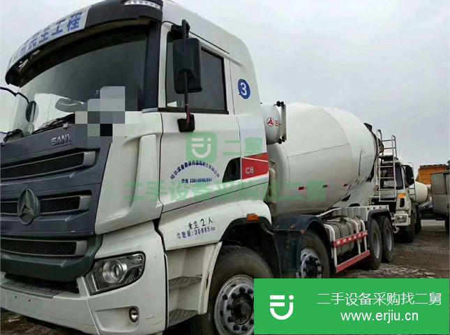 山東出售二手中國重汽混凝土攪拌車