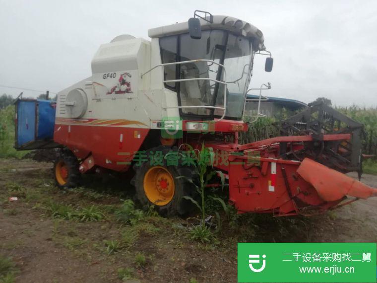 黑龍江出售二手雷沃谷神GF40收割機