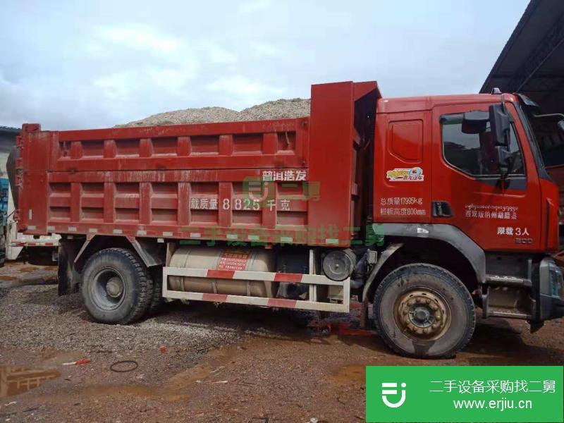 云南出售二手東風柳汽200馬力自卸車