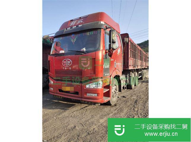 山西出售二手一汽解放J6P半掛車