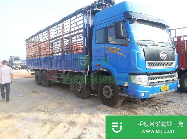江西出售二手一汽解放高欄貨車