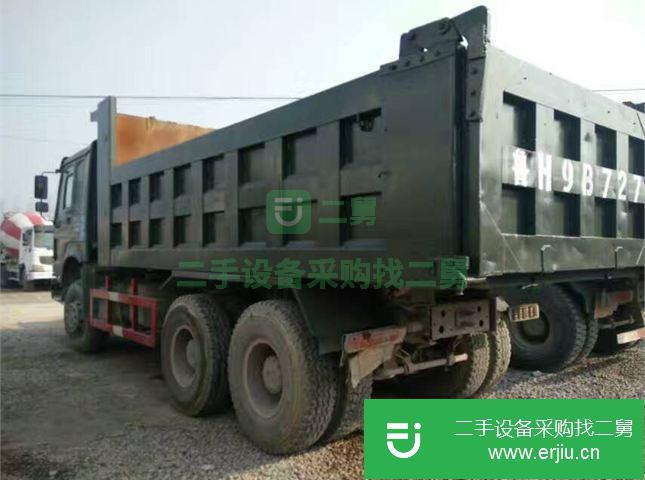 山東出售二手中國重汽前二后八自卸車