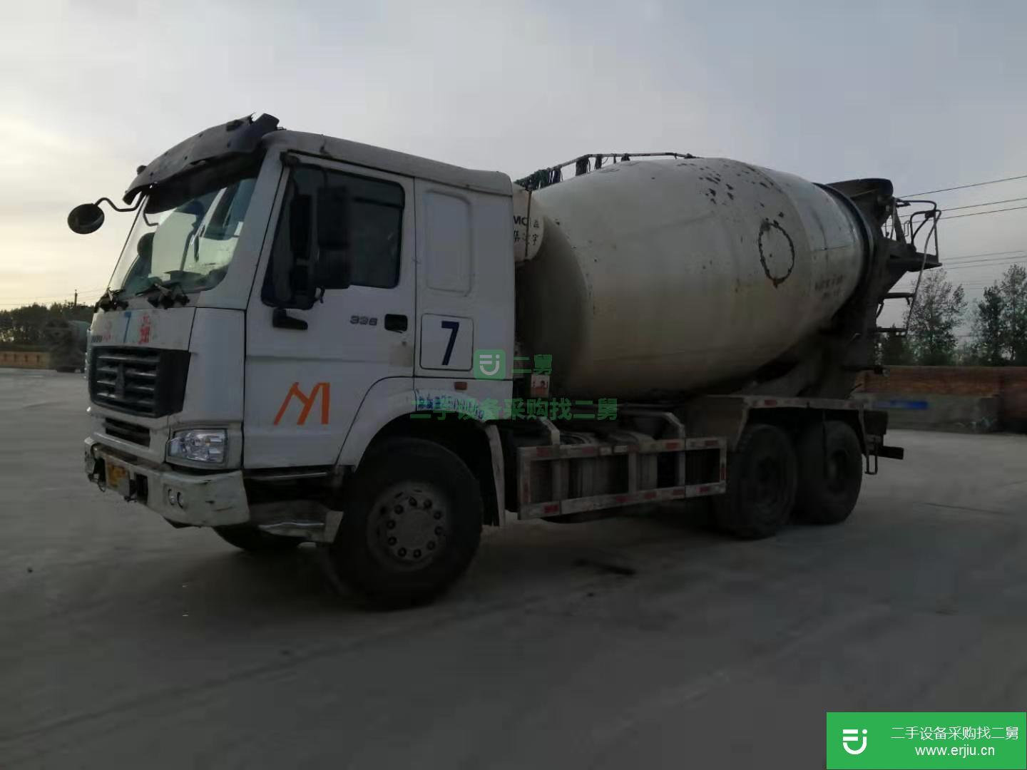 河南出售二手中國重汽混凝土攪拌車
