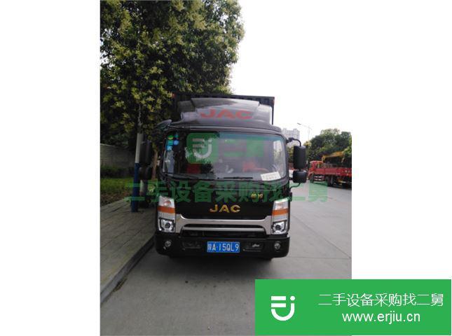 陜西出售二手江淮帥鈴廂式貨車