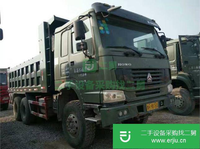 山東出售二手中國重汽前二后八自卸車