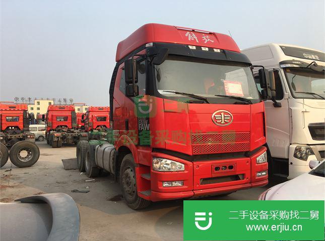 山東出售二手一汽解放牽引車