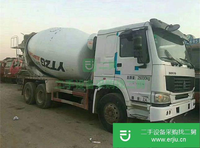 山東出售二手中國重汽攪拌車