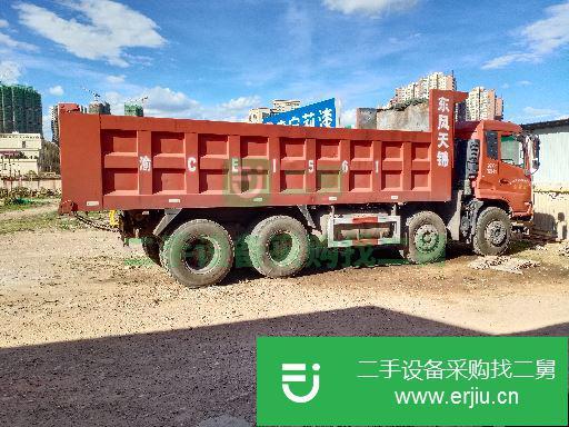 云南出售二手東風天錦前四后四自卸車