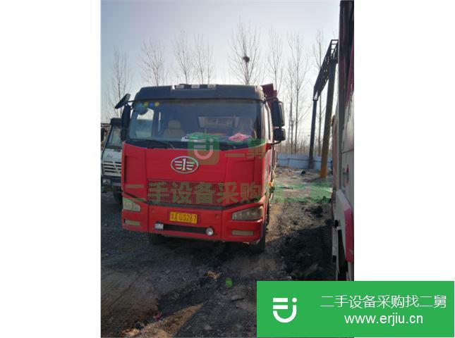 河南出售二手一汽解放前四后八自卸車