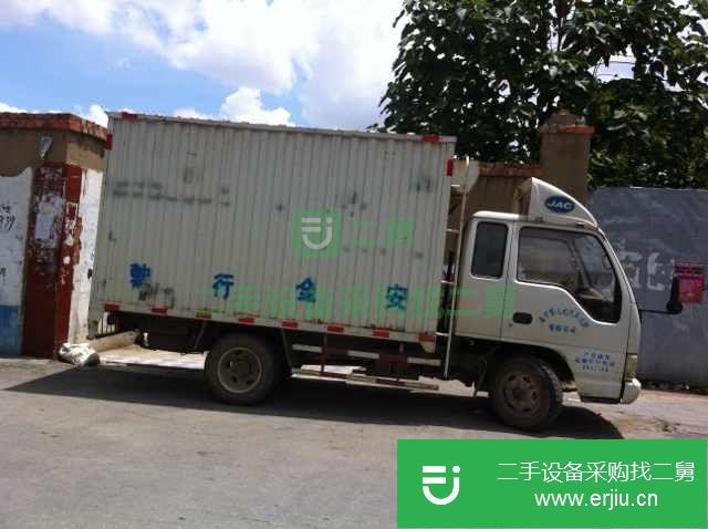 廣西出售二手江淮好運(yùn)輕卡箱式貨車