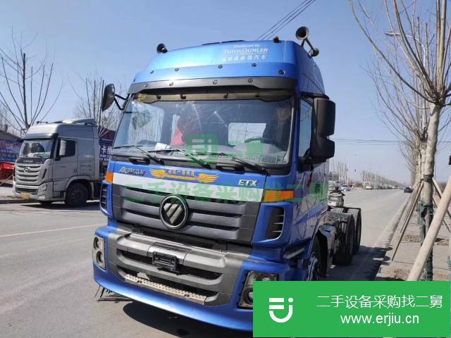 山東出售二手福田歐曼牽引車