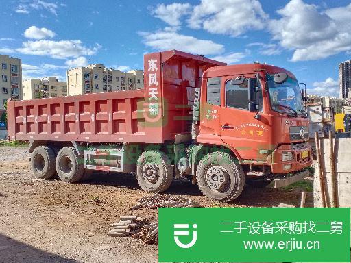 云南出售二手東風天錦前四后四自卸車
