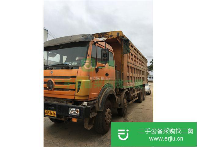 云南出售二手北奔重汽自卸車