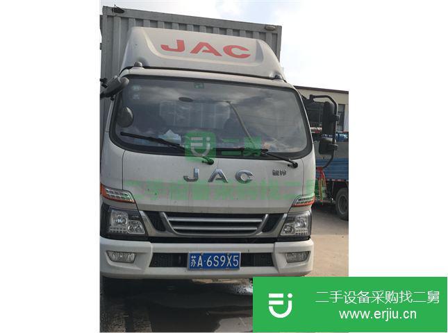 江蘇出售二手江淮駿鈴120馬力廂式貨車
