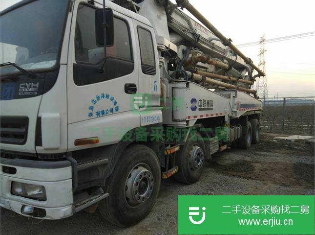山東出售二手中聯重科混凝土車載泵車