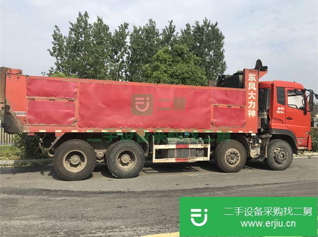 安微出售二手東風大力神前四后八自卸車