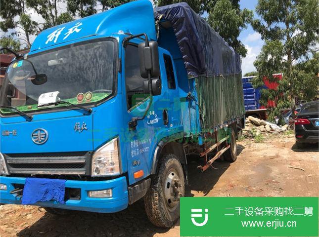 廣東出售一汽解放貨車 168匹馬力，5.4米車箱