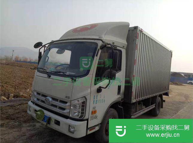 山東出售二手福田瑞沃廂式貨車