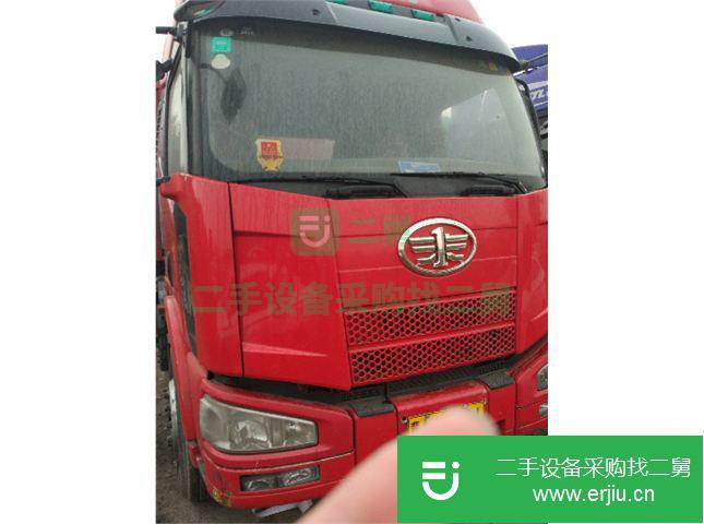 河北出售二手一汽解放半掛車