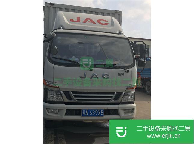 江蘇出售二手江淮駿鈴120馬力廂式貨車