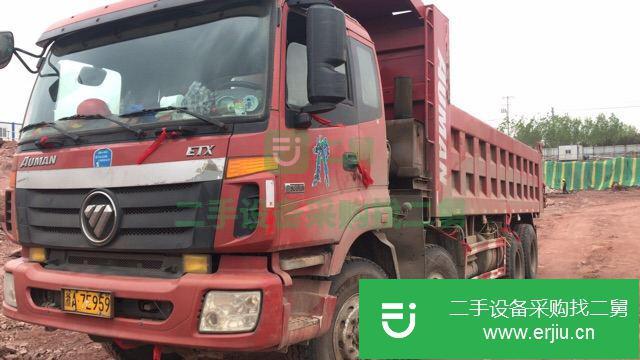 江蘇出售二手福田歐曼自卸車