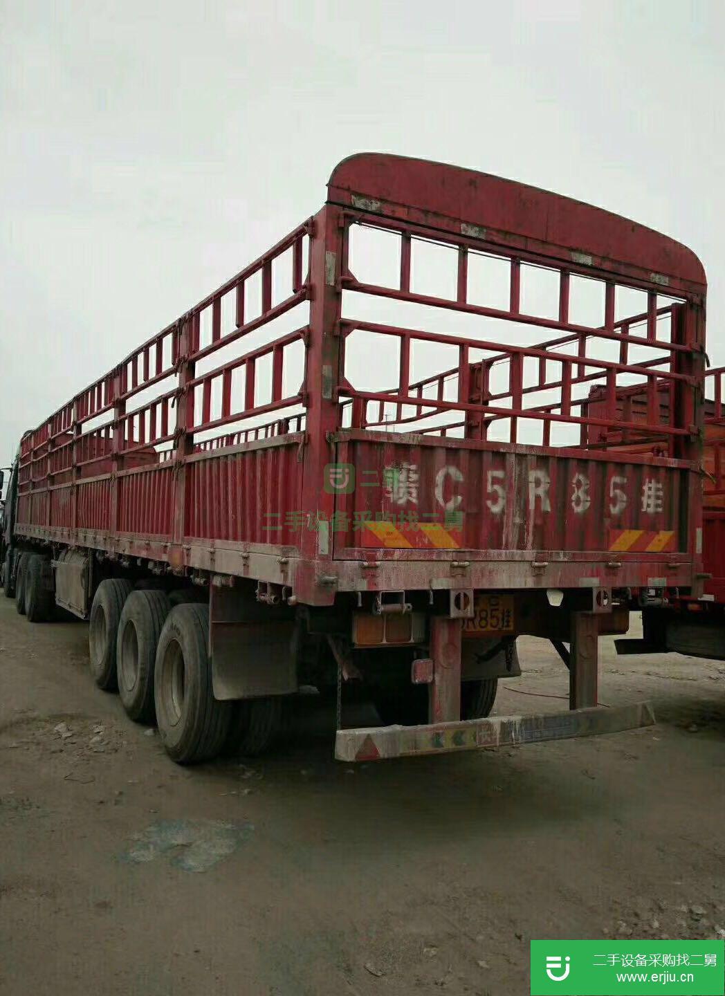 貴州出售二手解放半掛車