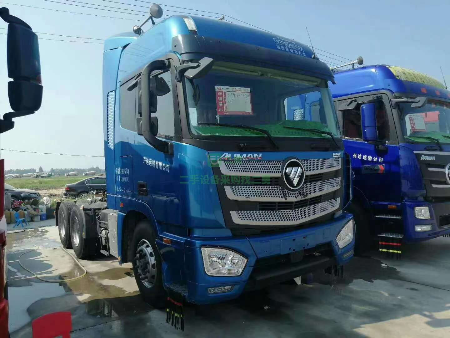 出售17年12月上戶，福田歐曼EST牽引車原版無事故，手續齊全，包過戶