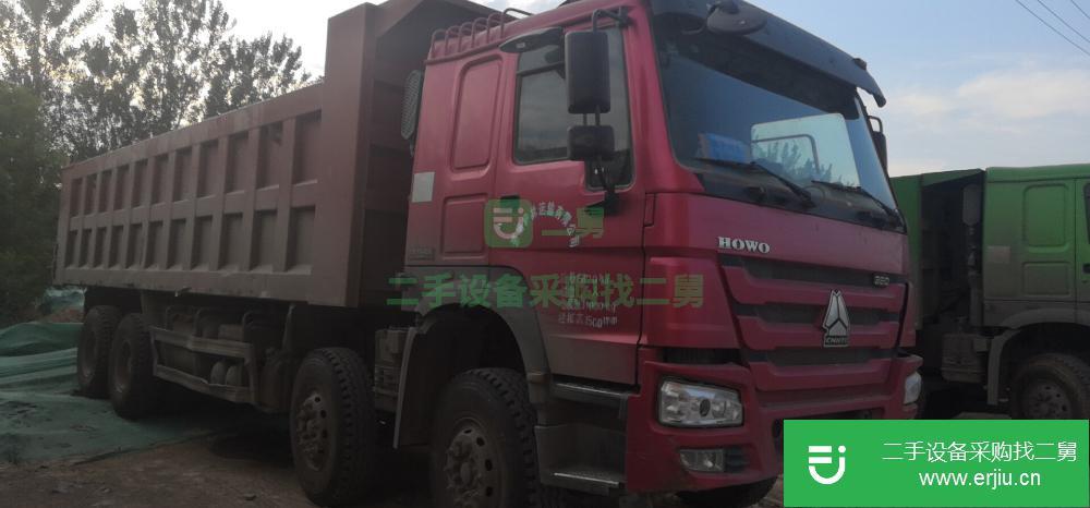 山東出售二手豪沃重型自卸車